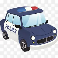 卡通警车