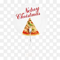 圣诞节披萨高清免扣素材