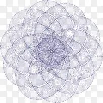 复杂的螺旋花纹素材图