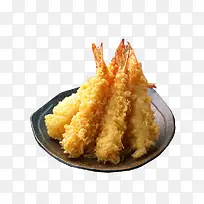 美味炸虾天妇罗PNG