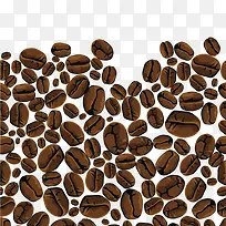 矢量咖啡豆