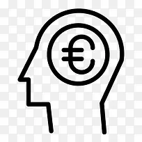 货币欧元金融心灵钱价格视觉货币
