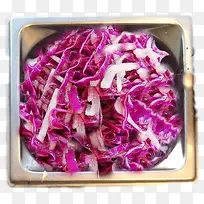 紫色菜丝