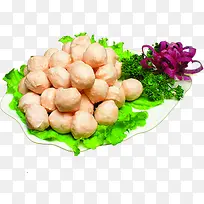 冬季火锅鱼丸食物