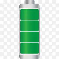 绿色矢量电池电量图
