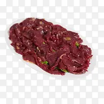 盘子里的正宗潮汕牛肉
