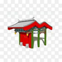 模型门头设计