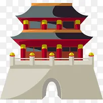 中国式建筑古城楼