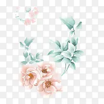 粉色花朵