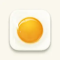 拟物图标——鸡蛋