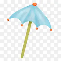 可爱卡通手绘伞雨伞