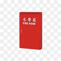 红色消防专用水带箱