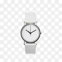 纯白简洁手表