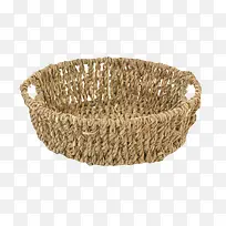 棕色容器麻绳制作的篮子编织物实