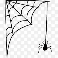 吓人的蜘蛛网