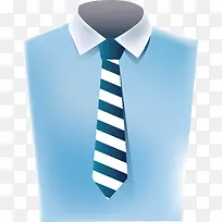 父亲节服装衬衣领带促销矢量素材
