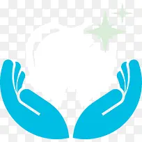 卡通慈善公益企业logo图标