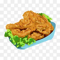卡通简约美食面包甜点蛋糕家常菜