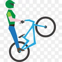 自行车比赛特技自行车
