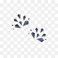 黑色简约几何悬浮