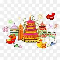 庆祝舞龙