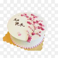 桃花运创意生日蛋糕