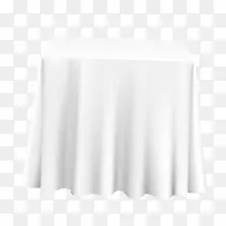 白色绸缎桌布