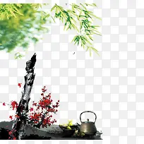 水墨画元素
