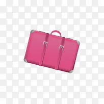 粉色的行李箱