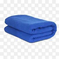 蓝色静谧洗车毛巾