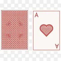 粉色系列手绘魔术扑克