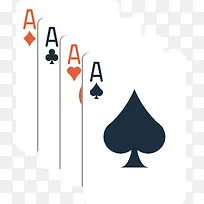 四色同款魔术扑克牌