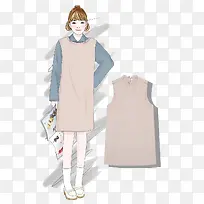 美女模特平面模特