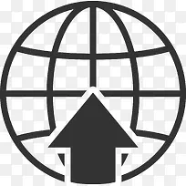黑色简约地区素材图