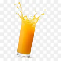 溅出的橙汁