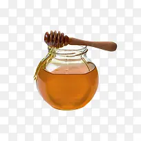玻璃蜂蜜罐