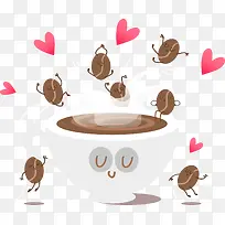 可爱咖啡豆