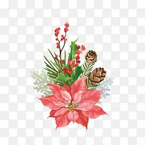 手绘花束花朵
