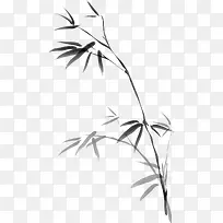 水墨画竹子