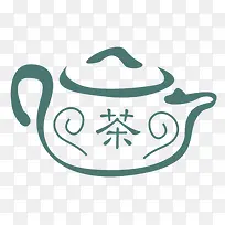 中国风韵味茶壶