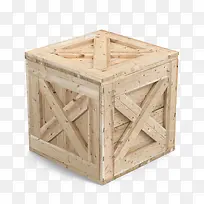 方形实木箱子