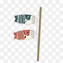 日本鱼旗子