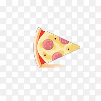 一块可爱披萨图标