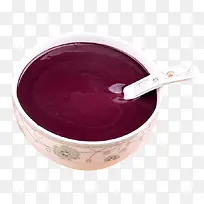 一碗紫薯粉粉糊