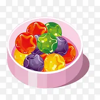 彩色糖果盒