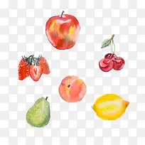 水果水彩画