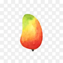 矢量卡通水彩芒果水果png