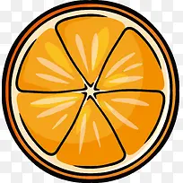 橙子印花