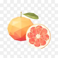 柚子新鲜水果免抠
