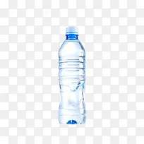 透明解渴塑淡蓝色螺纹料瓶饮用水